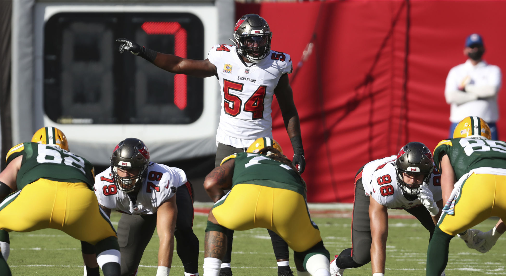 Buccaneers 38, Packers 10